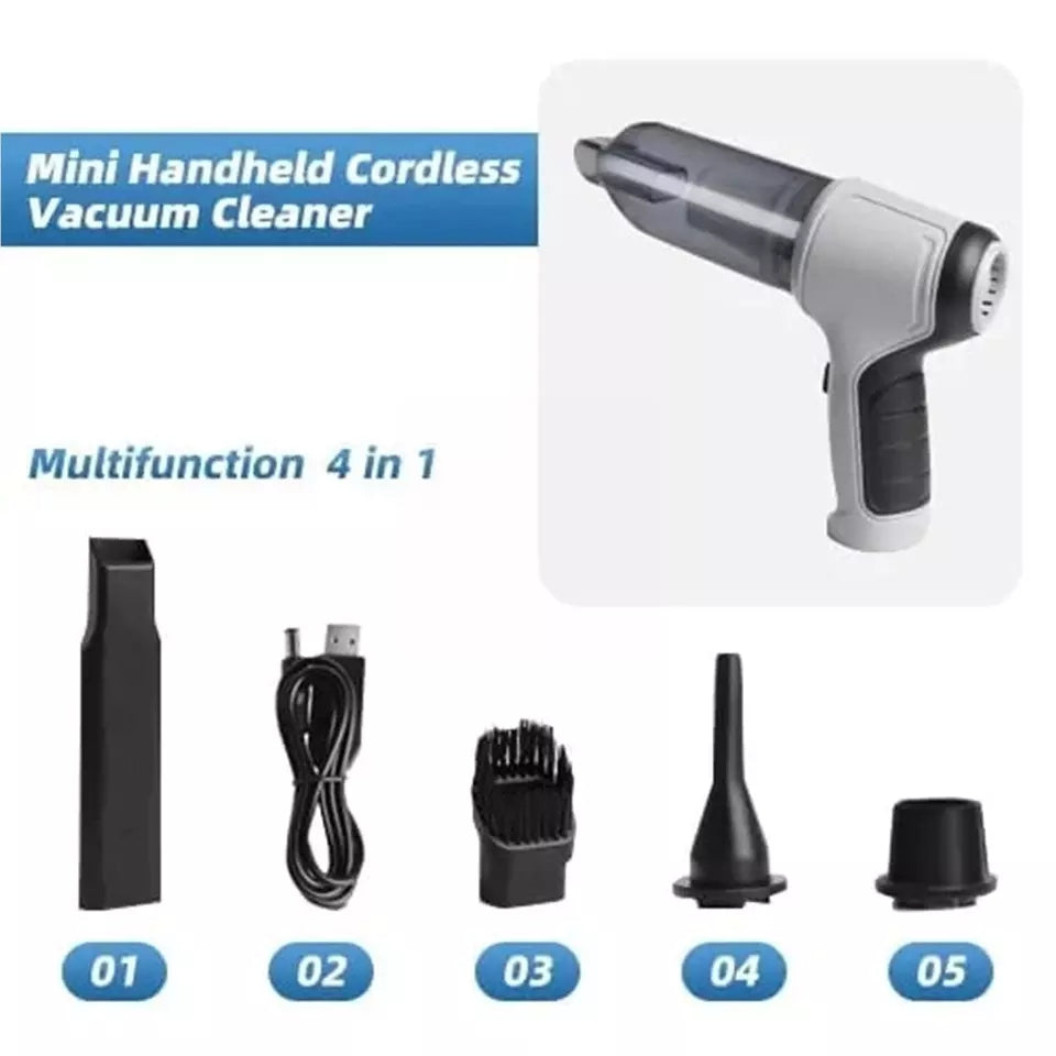 Rechargeable Handheld Multifunction Car & Home Vacuum Cleaner PH-107