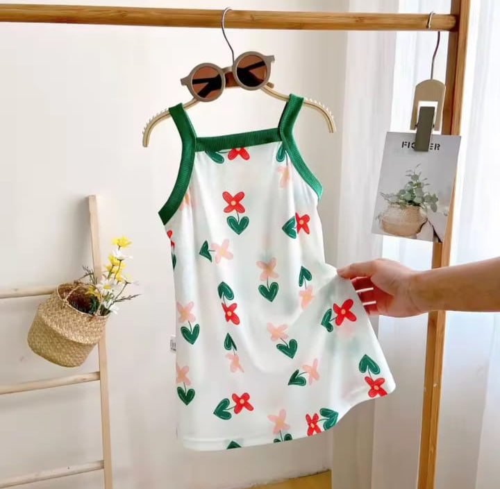 Kids Dresses Flower Girls Clothes Baby Sleepwear    412382