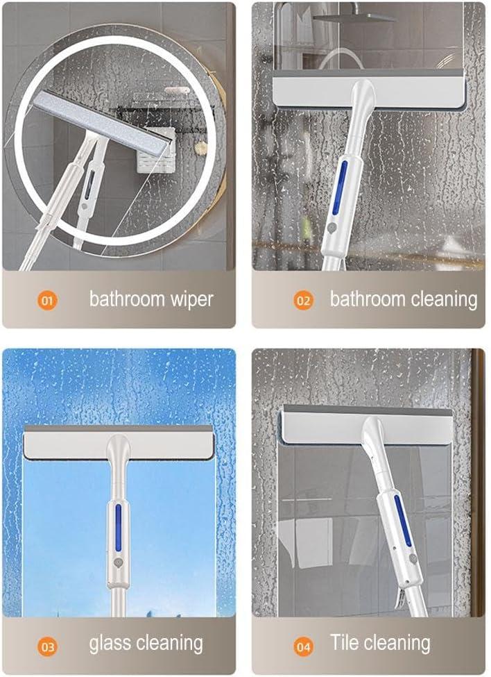 Glass Cleaning Mop for Home Window Cleaning White 35cm panel