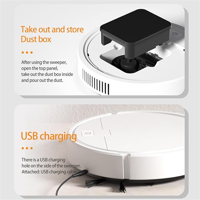 Robot Vacuum Cleaner Sweeping Robot  Mopping Cleaning Machine C-03