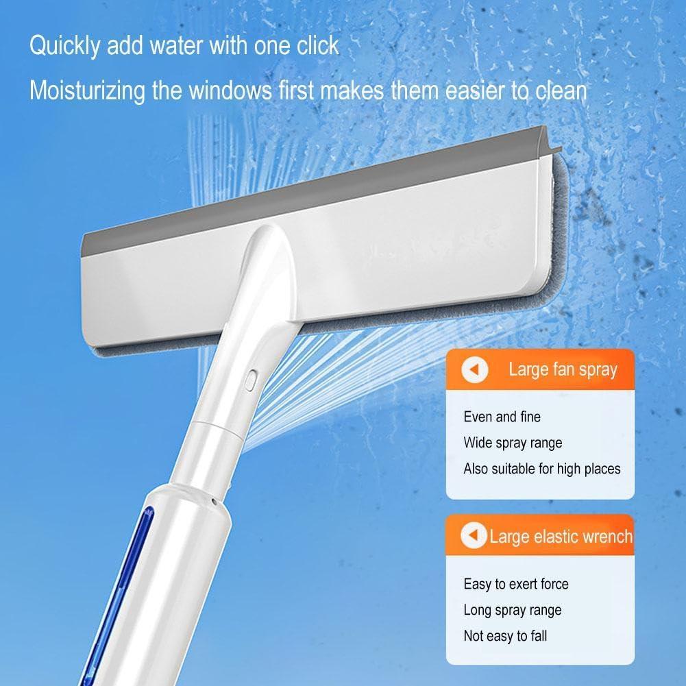 Glass Cleaning Mop for Home Window Cleaning White 35cm panel