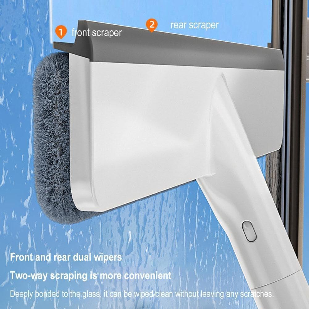 Glass Cleaning Mop for Home Window Cleaning White 35cm panel
