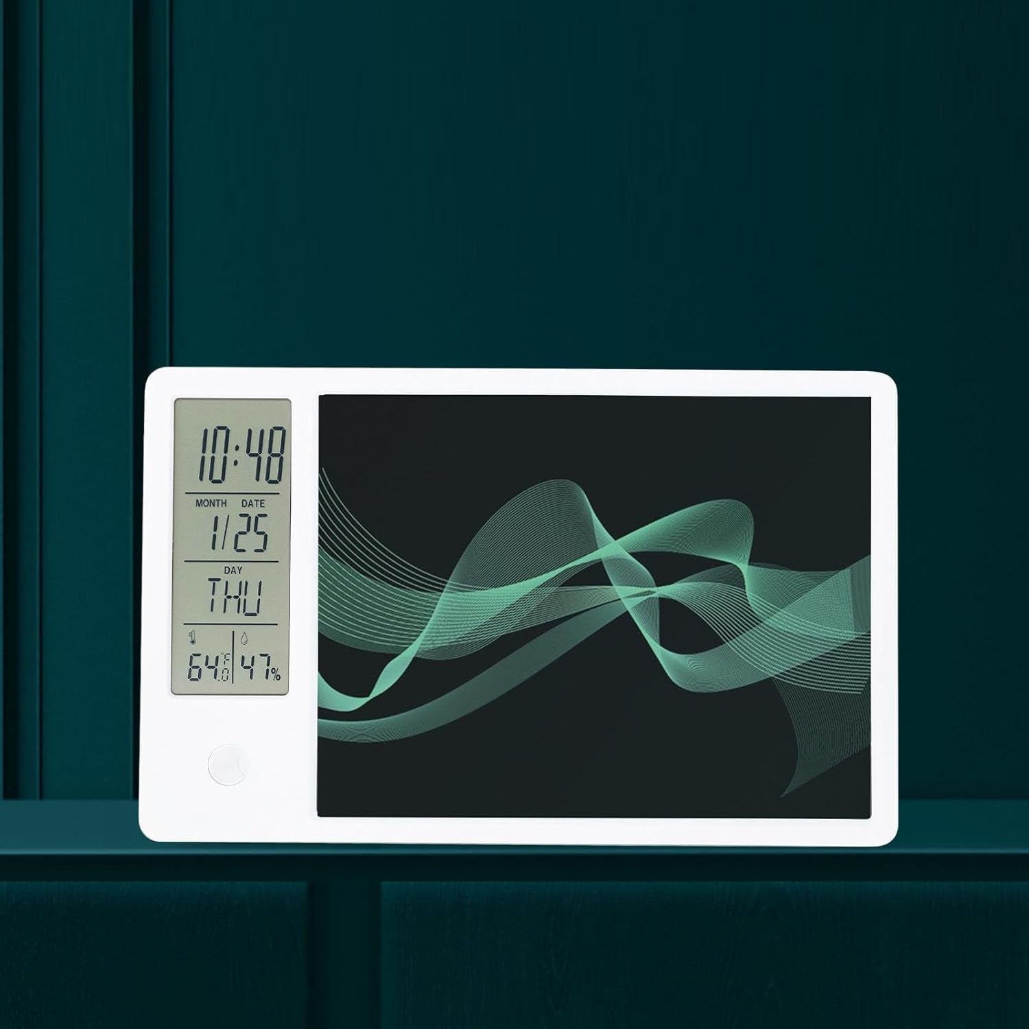 Multi Functional Electronic Calendar with Time Day Temperature Humidity Display ZH-10