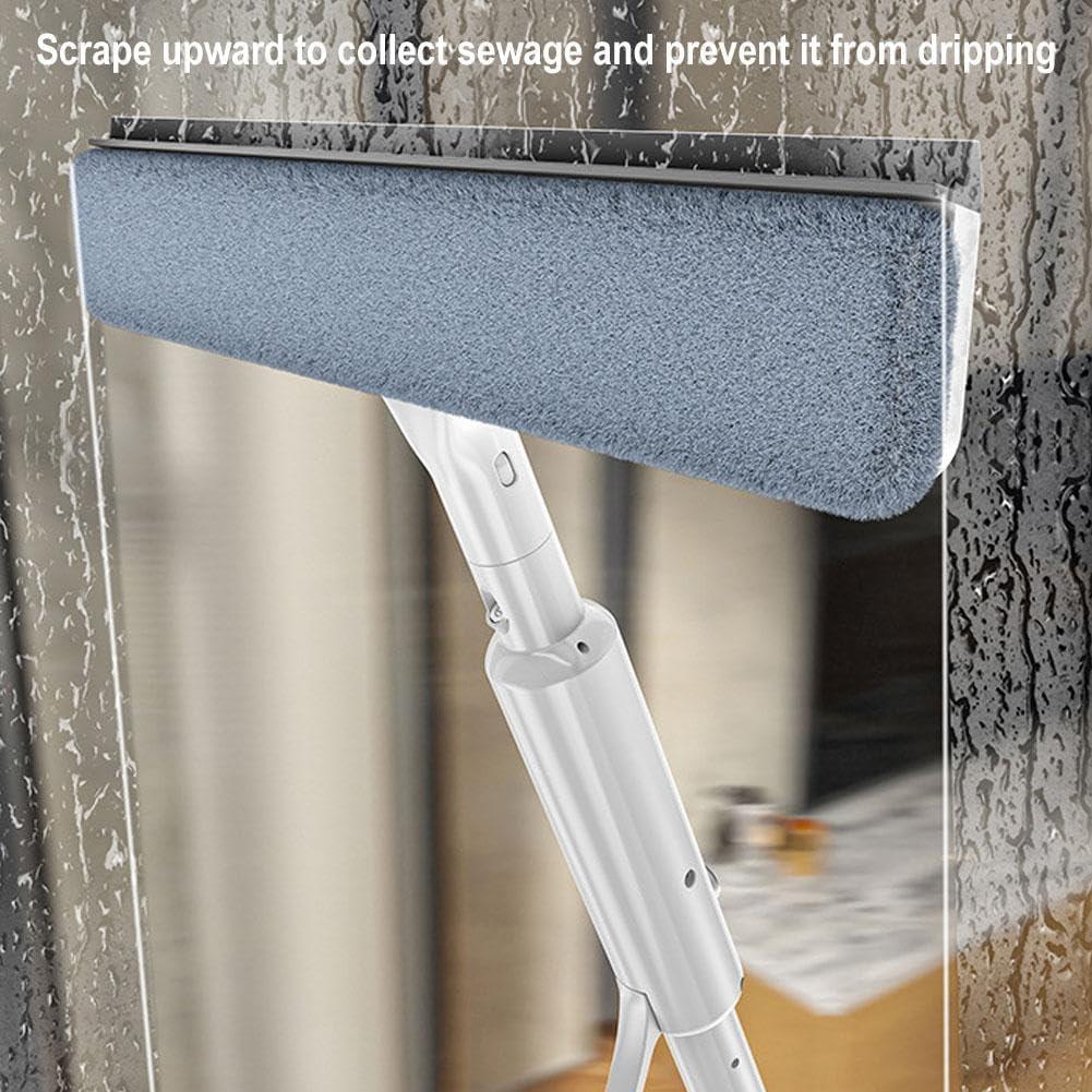 Glass Cleaning Mop for Home Window Cleaning White 35cm panel