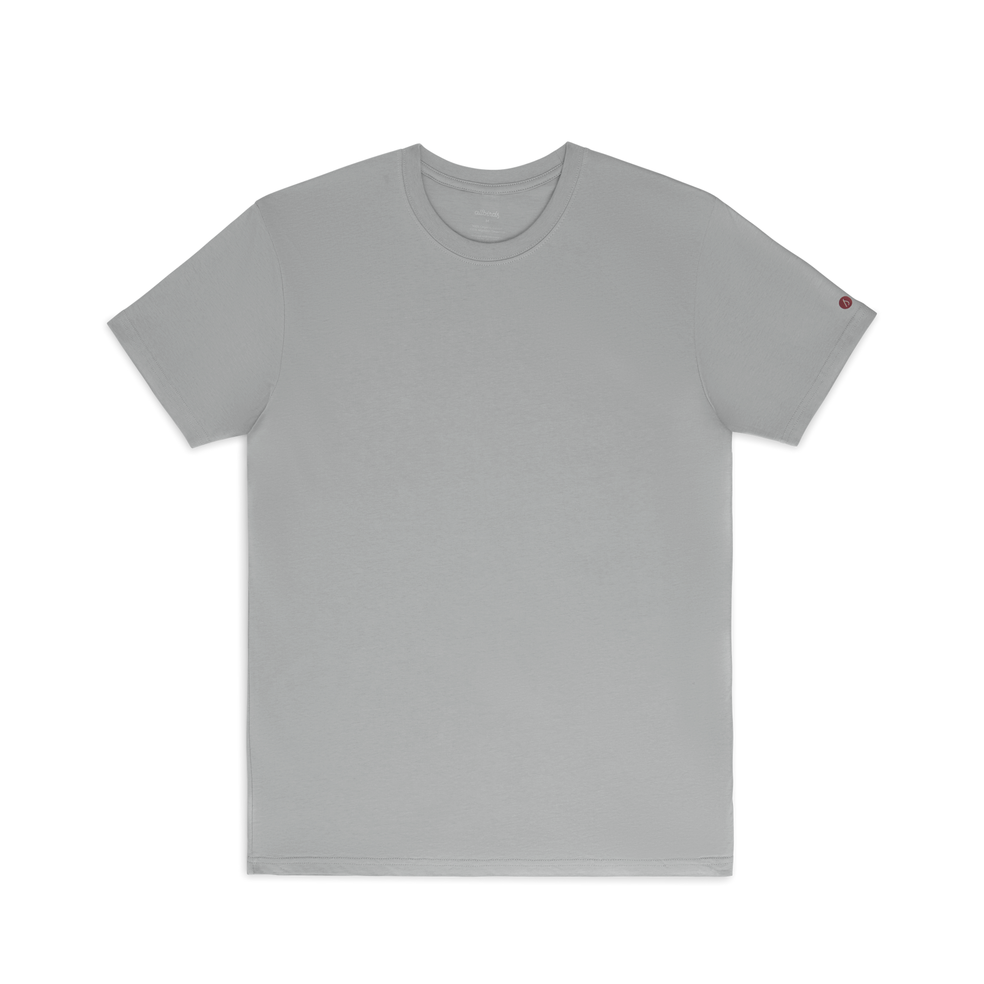 Unisex Organic Cotton Graphic Tee - Medium Grey/Thunder Red - CHI
