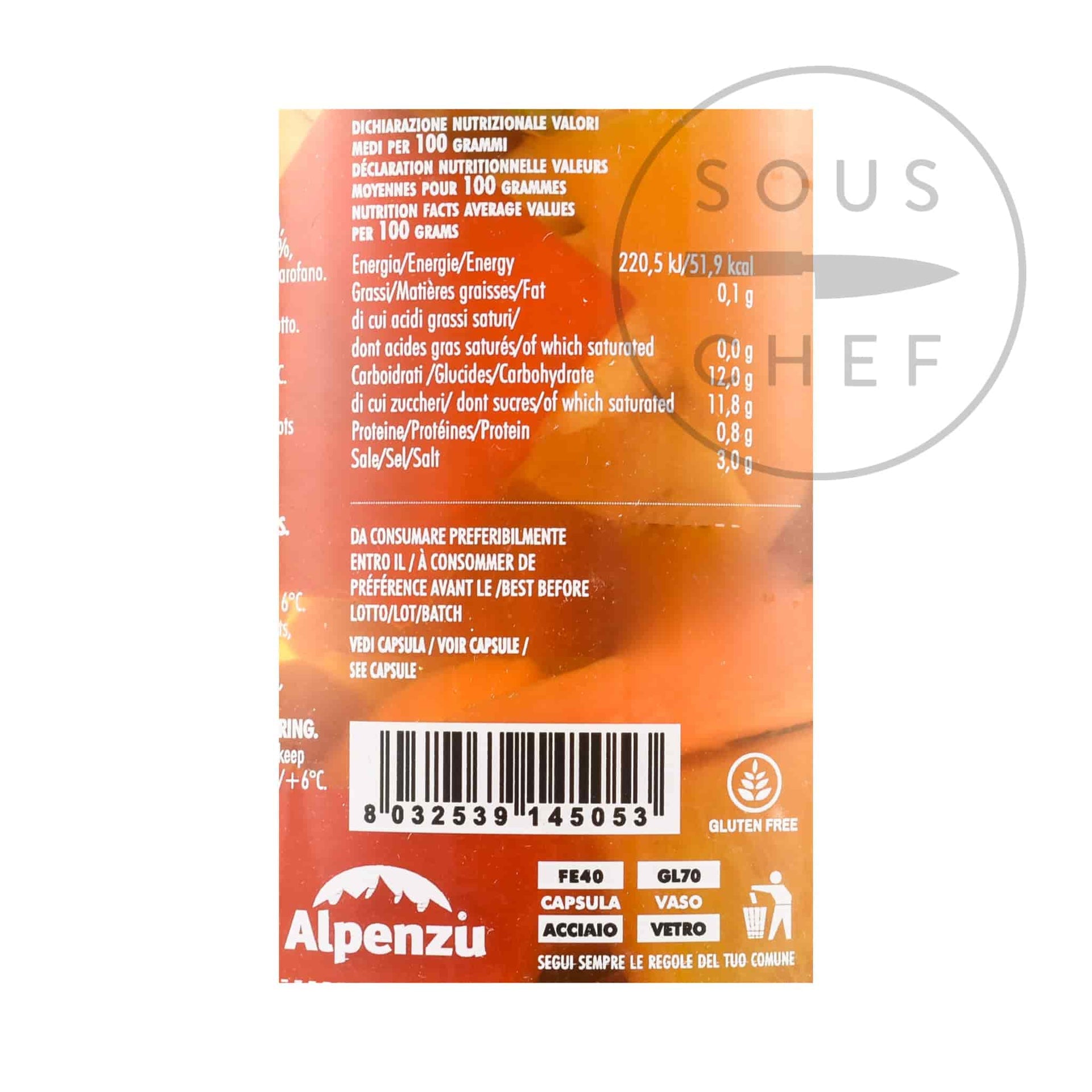Alpenzu Giardiniera Sweet & Sour Mixed Vegetable Pickles. 530g