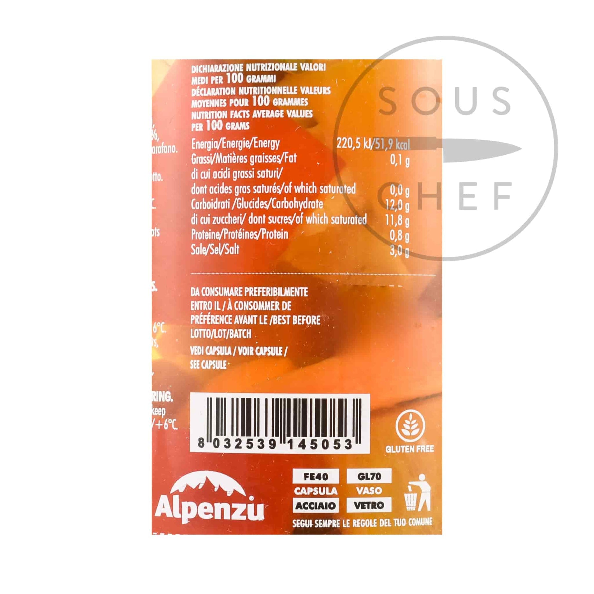Alpenzu Giardiniera Sweet & Sour Mixed Vegetable Pickles. 530g