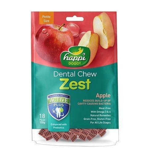 Happi Doggy Dental Chew Zest 150g (Petite 2.5)
