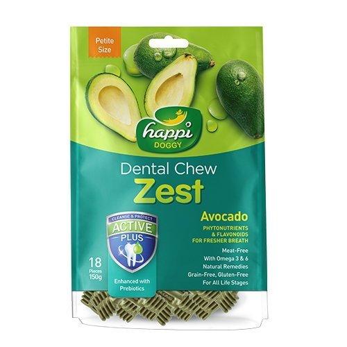 Happi Doggy Dental Chew Zest 150g (Petite 2.5)