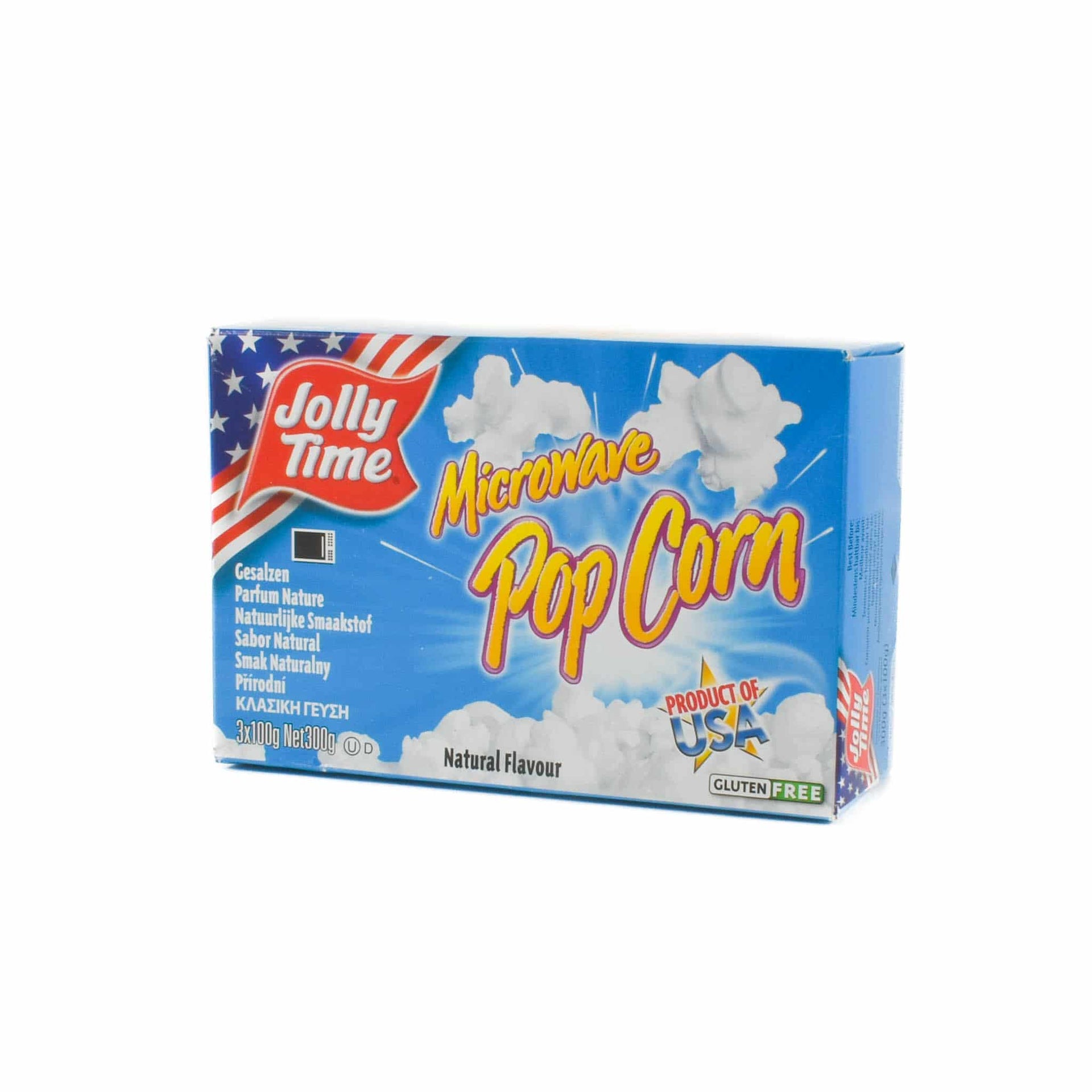 Jolly Time Microwave Popcorn Natural. 300g