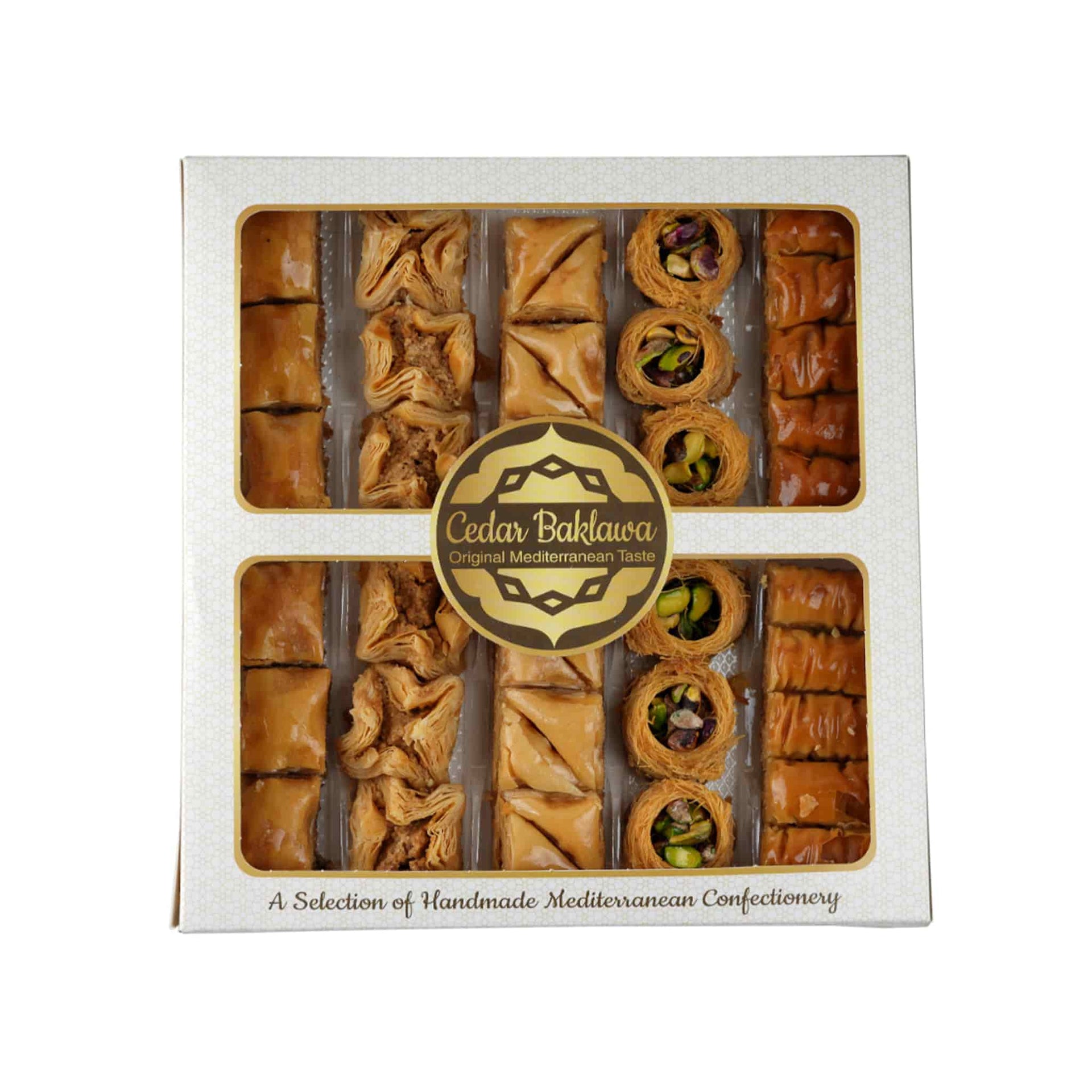 Short Dated Cedar Handmade Baklawa Selection. 750g