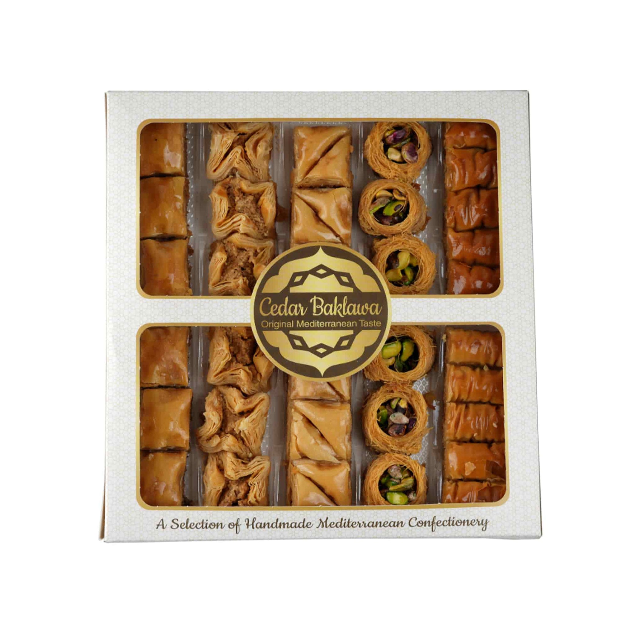 Short Dated Cedar Handmade Baklawa Selection. 750g