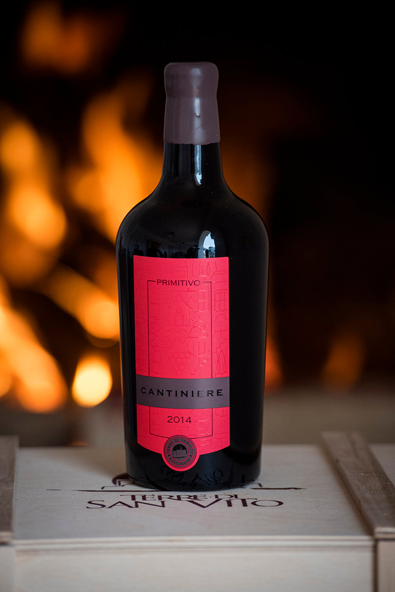 Cantiniere Primitivo -100% Primitivo Puglia Wine 14%Vol