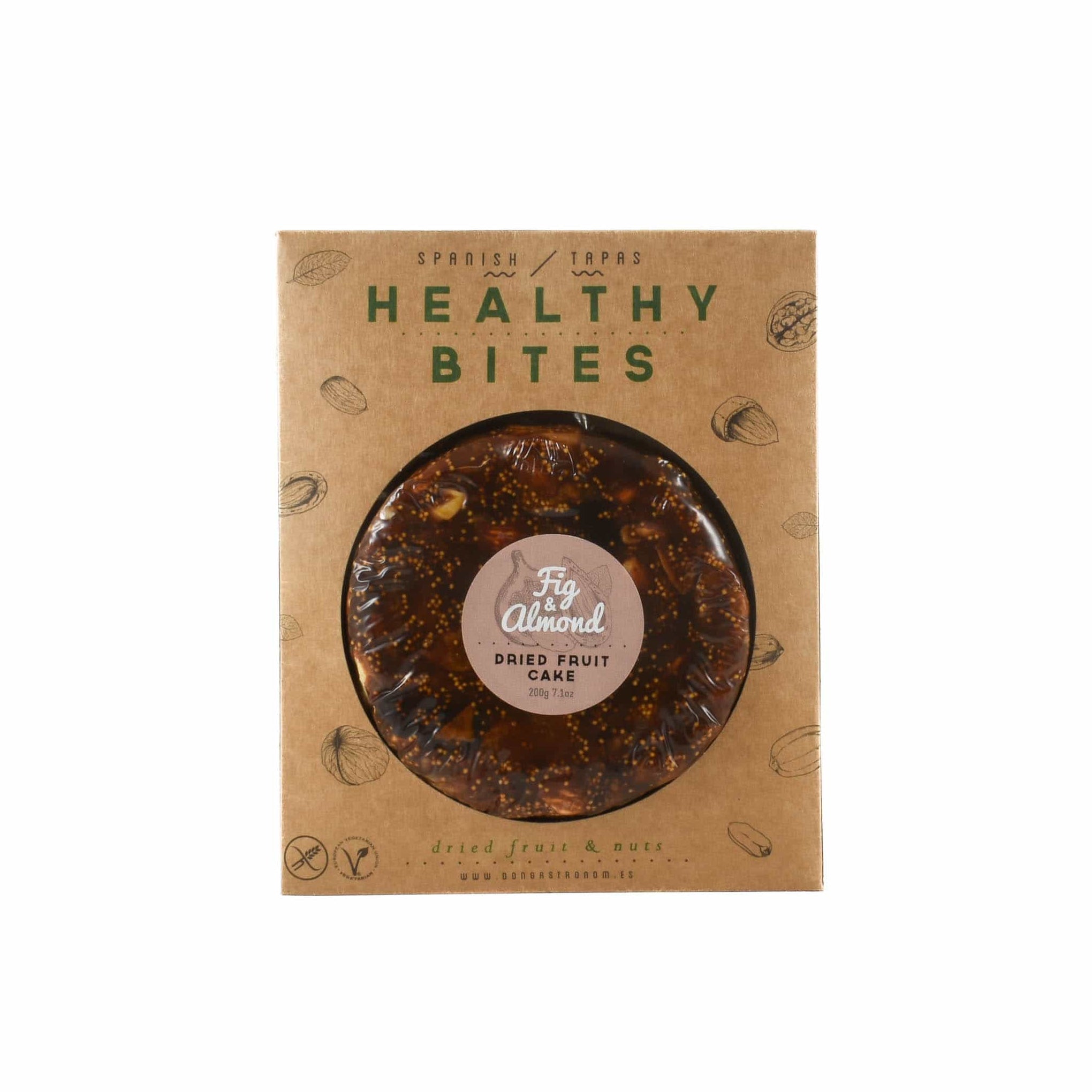 Fig and Almonds Dried Fruit Cake. 200g