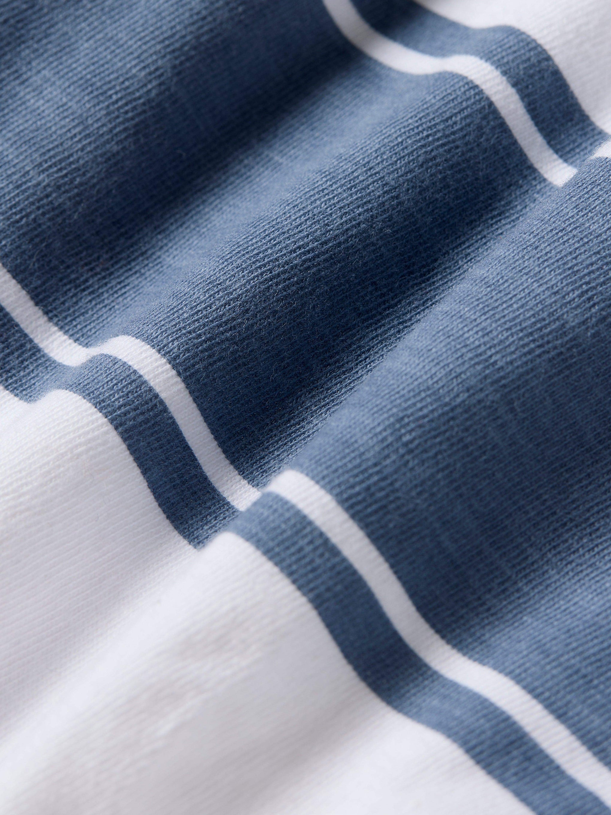 Kids Surf Stripe Sunwashed Tee - White Surf Stripe