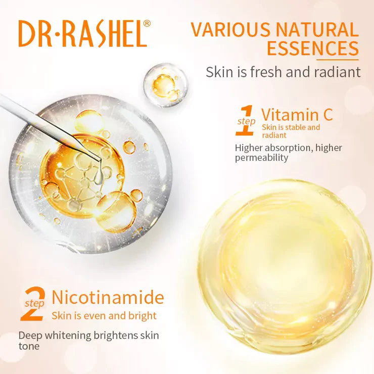 DR.RASHEL Vitamin C Brightening & Hydrating Hand & Foot Cream 100g DRL-1691
