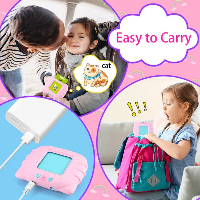 GYB Early Education English Arabic Flash Cards Learning Machine with Sound for Kids