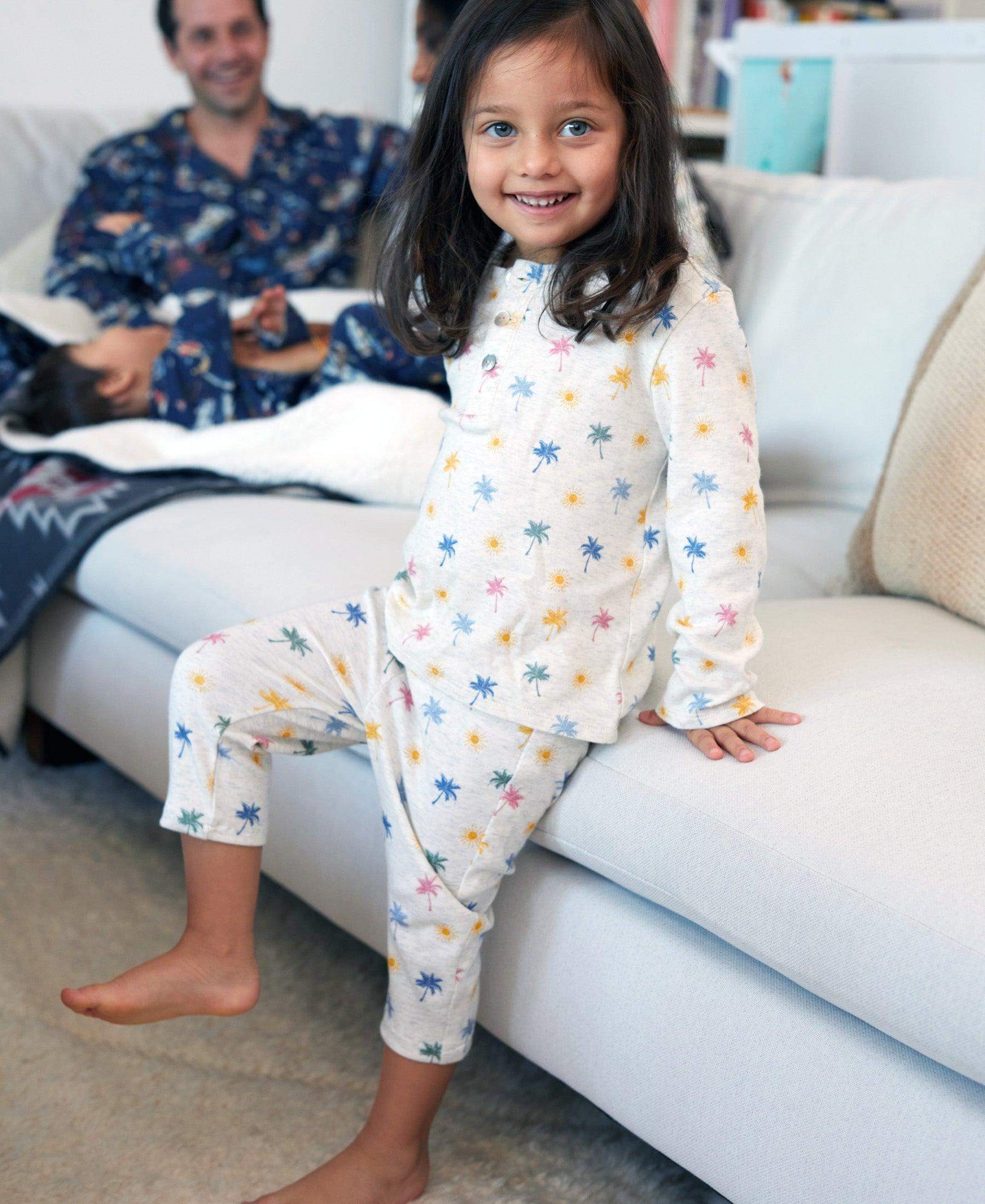 Kids Cloud Cotton Pajama Set - Sun Coco