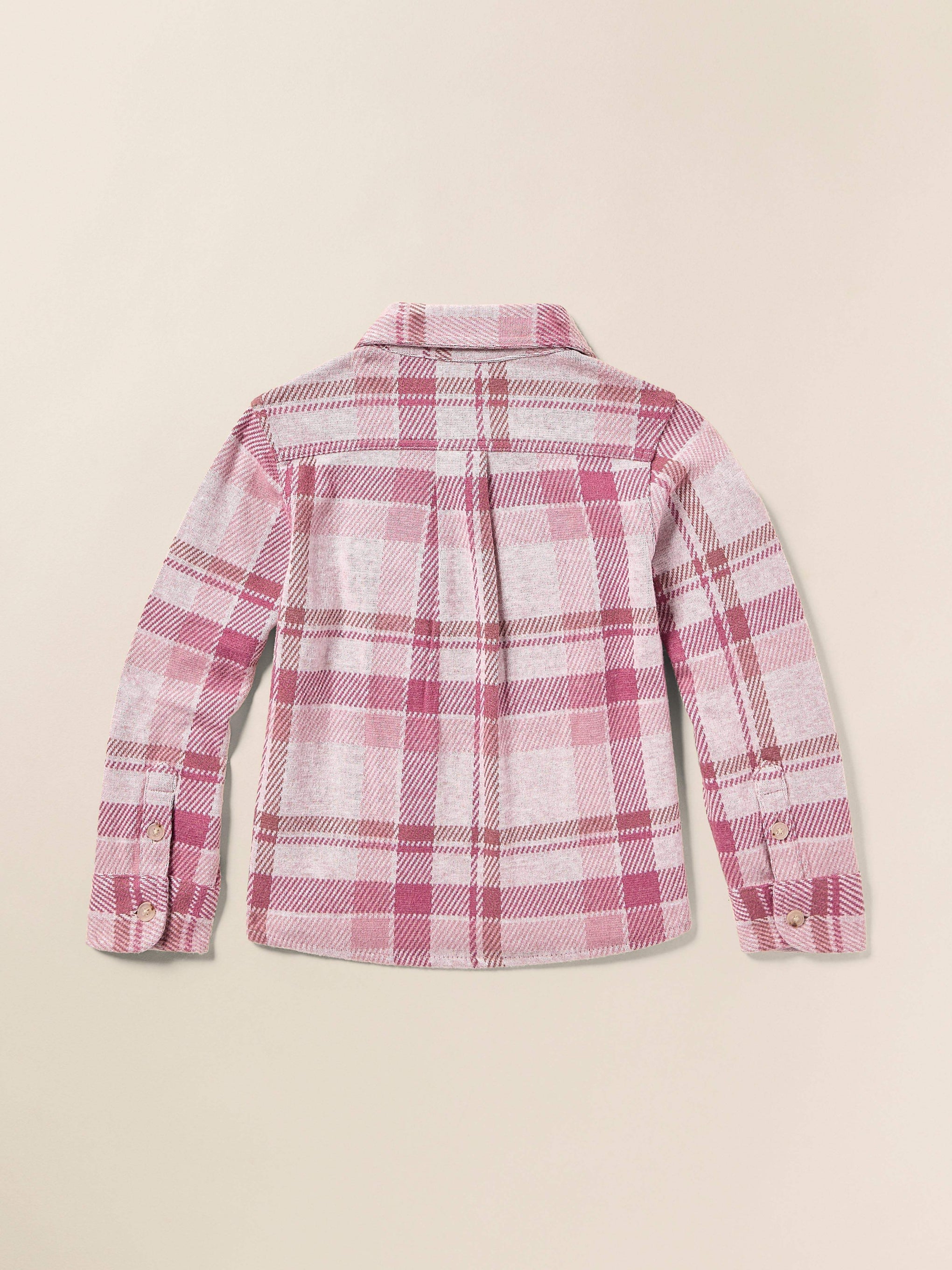 Kids Legend™ Sweater Shirt - Amelia Plaid