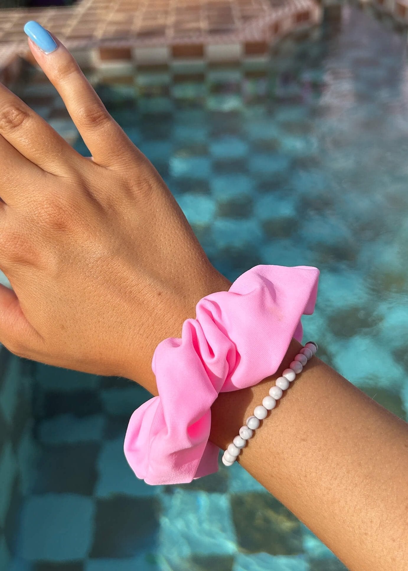 Swim Scrunchie - Candy