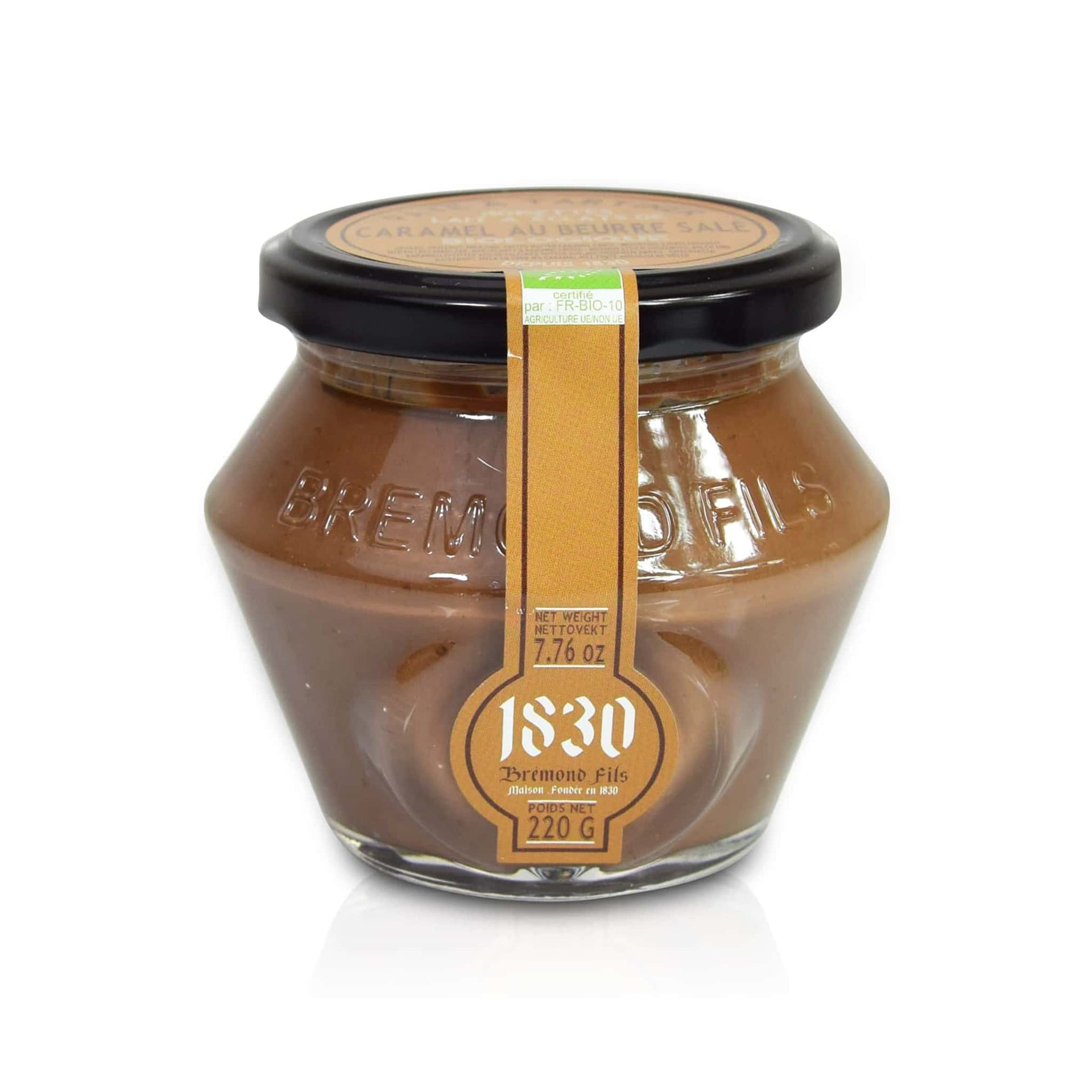 Maison Bremond Hazelnut. Milk And Salted Butter Caramel Chip Spread 220g