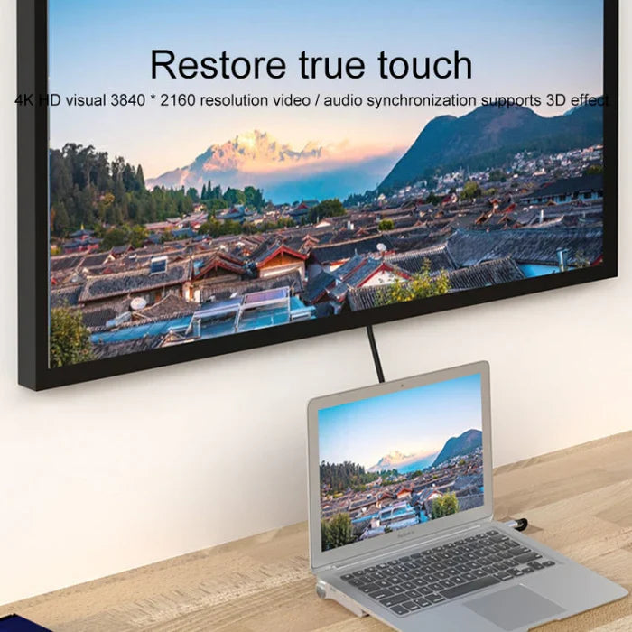 BYL-2003 11 in 1 USB-C/Type-C to 4 x USB+SD/TF+RJ45+3.5mm+HDMI+VGA+PD Multifunction Hub