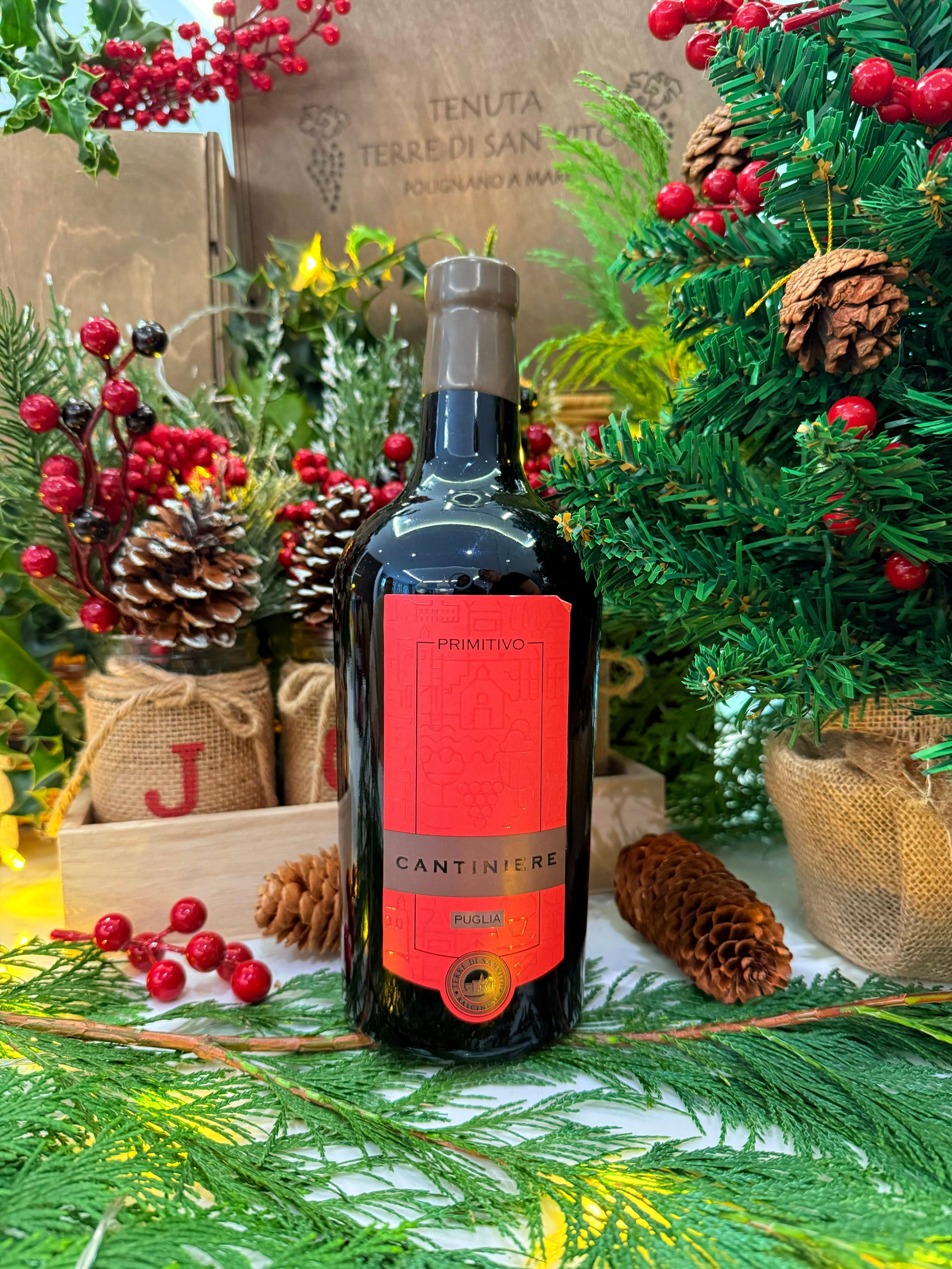 Cantiniere Primitivo -100% Primitivo Puglia Wine 14%Vol