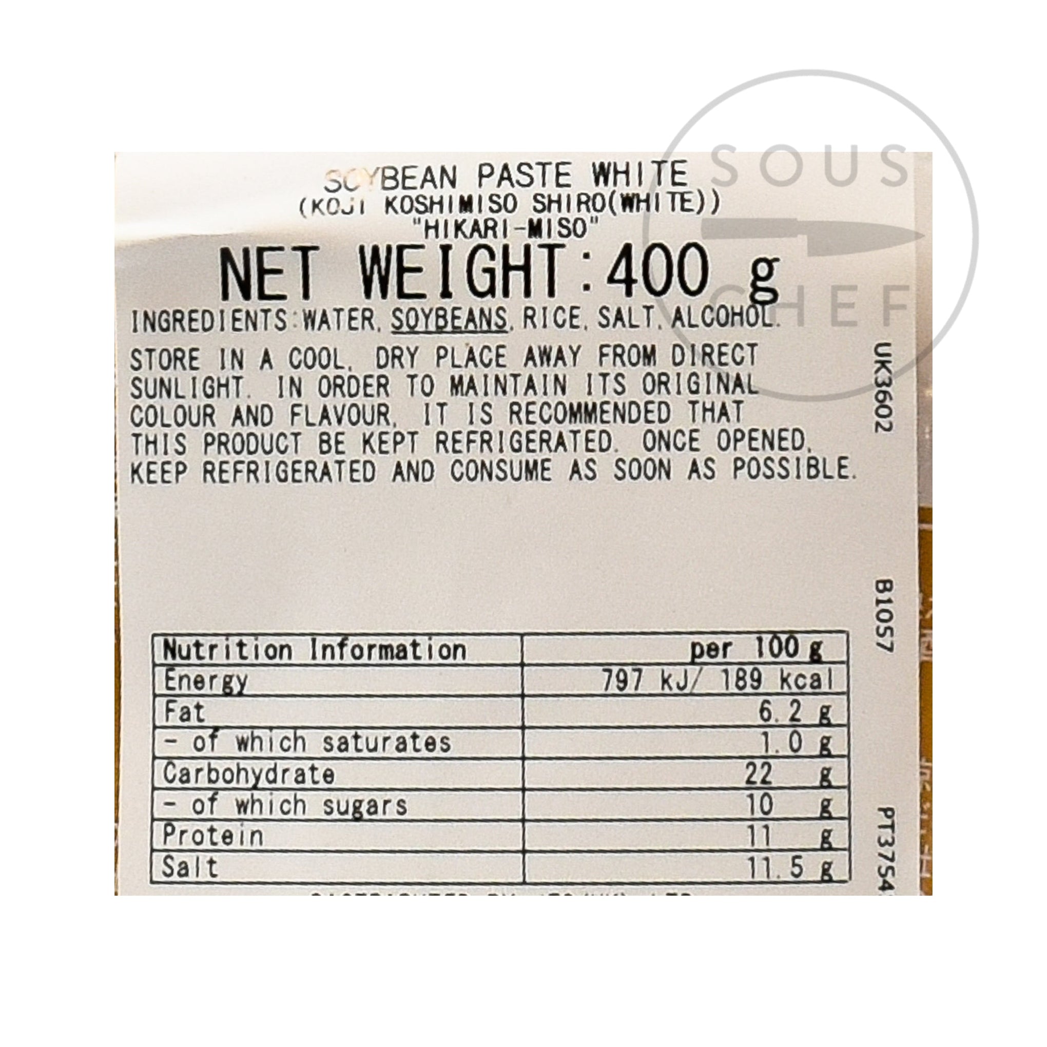 White Miso Paste. 400g