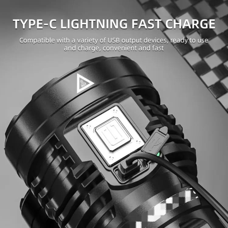 Super Bright Rechargable Handheld Flashlight Torch S11