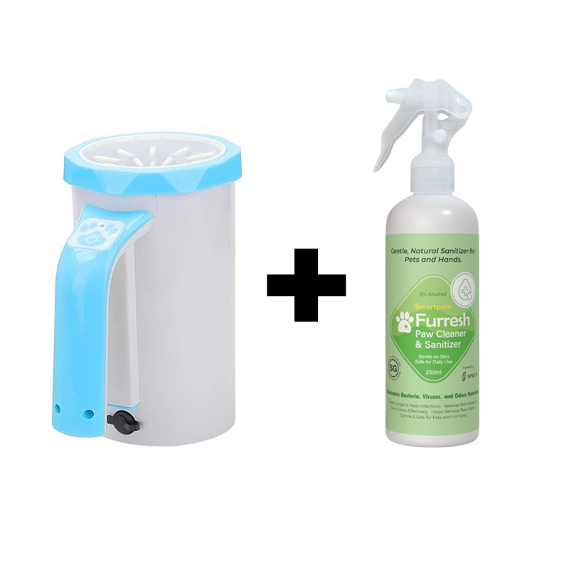 SMARTPAWLite Automatic Dog Paw Washer Gen 3 (Blue)