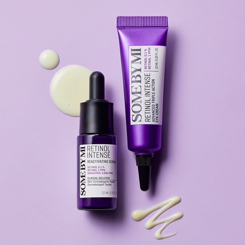 Some By Mi Retinol Intense Trial Kit - (Retinol Intense Serum-10 ml + Retinol Intense Eye Cream-10 ml)