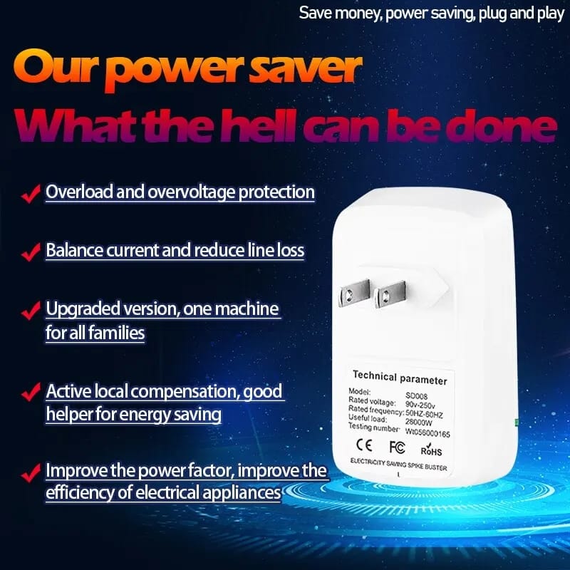 Green Energy-saving Electrical Socket Adapter