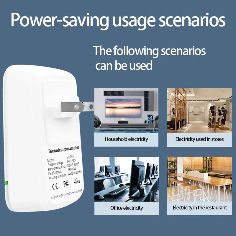 Green Energy-saving Electrical Socket Adapter