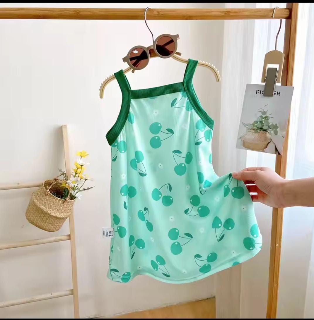 Kids Dresses Flower Girls Clothes Baby Sleepwear    412382