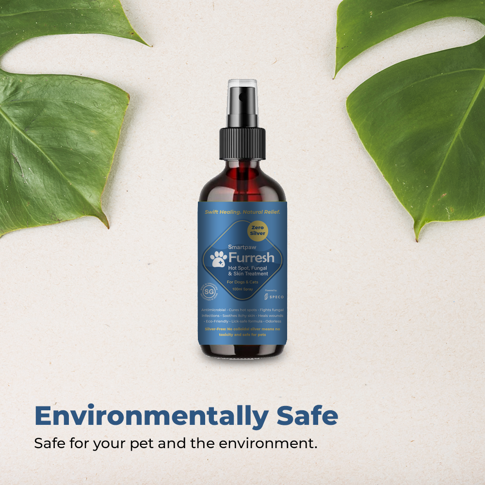 Furresh Hot Spot & Skin Care Spray – Gentle. Silver-Free Solution for Pet Skin Comfort