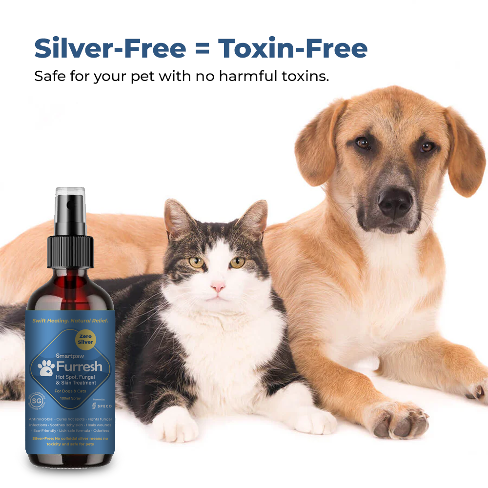 Furresh Hot Spot & Skin Care Spray – Gentle. Silver-Free Solution for Pet Skin Comfort