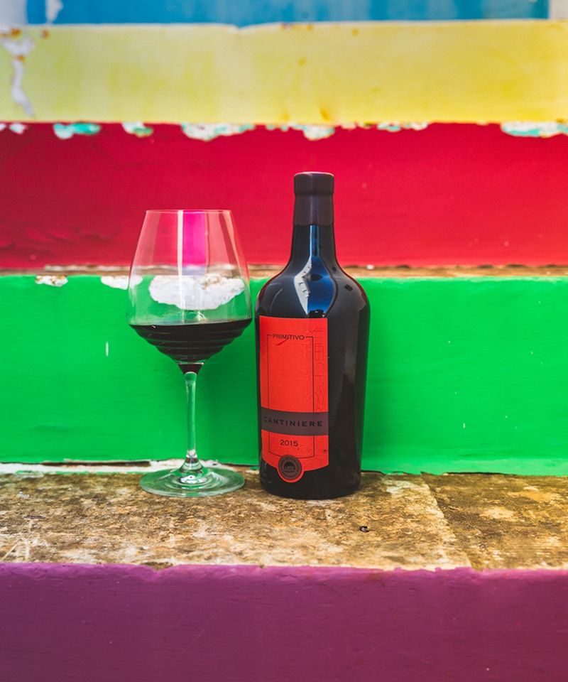 Cantiniere Primitivo -100% Primitivo Puglia Wine 14%Vol