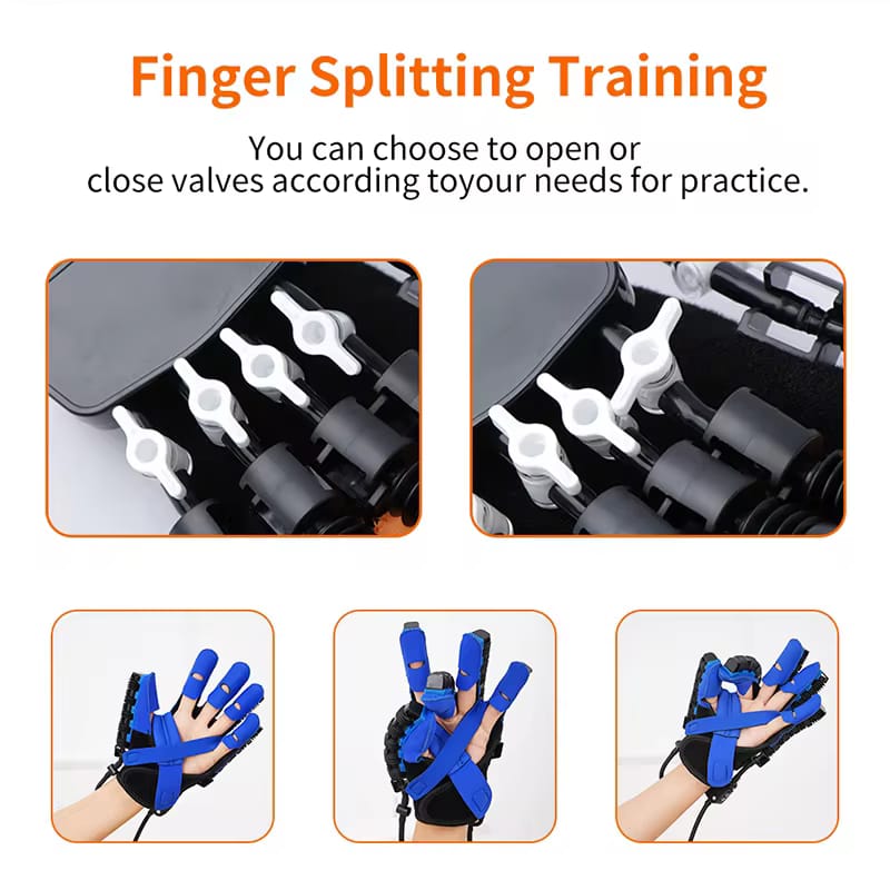 Rehabilitation Robot Glove Hand Stroke Hand Therapy Equipment. Hand Function Rehabilitation Training Device