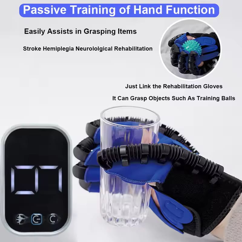 Rehabilitation Robot Glove Hand Stroke Hand Therapy Equipment. Hand Function Rehabilitation Training Device